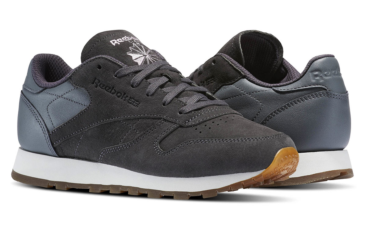 (W) Reebok Classic Leather 'Black Grey' 圖 3