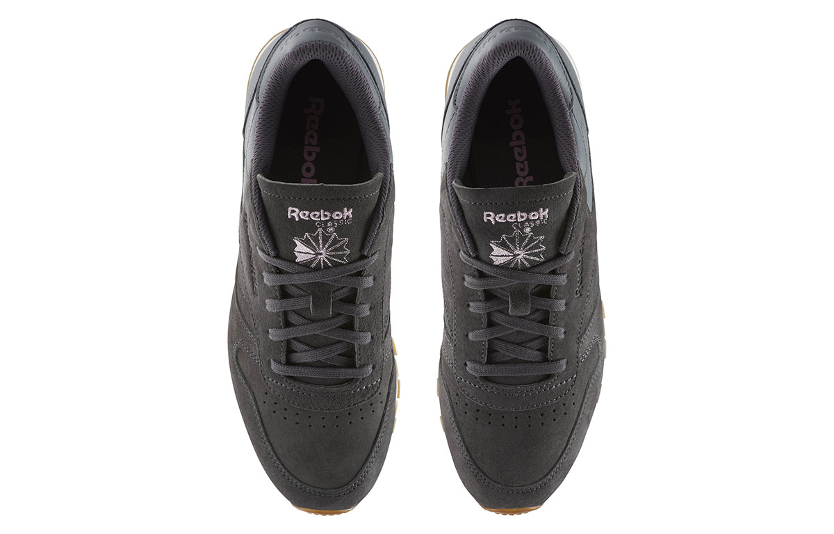 (W) Reebok Classic Leather 'Black Grey' 圖 5