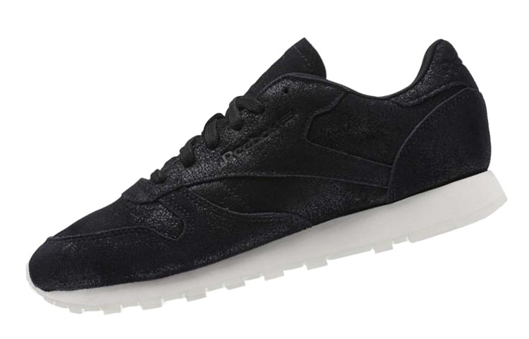 (W) Reebok Classic Leather 'Black Low-Top' 圖 3