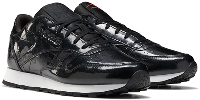 Buy Women Reebok Classic Leather Black Patent Leather EG5892 Novelship