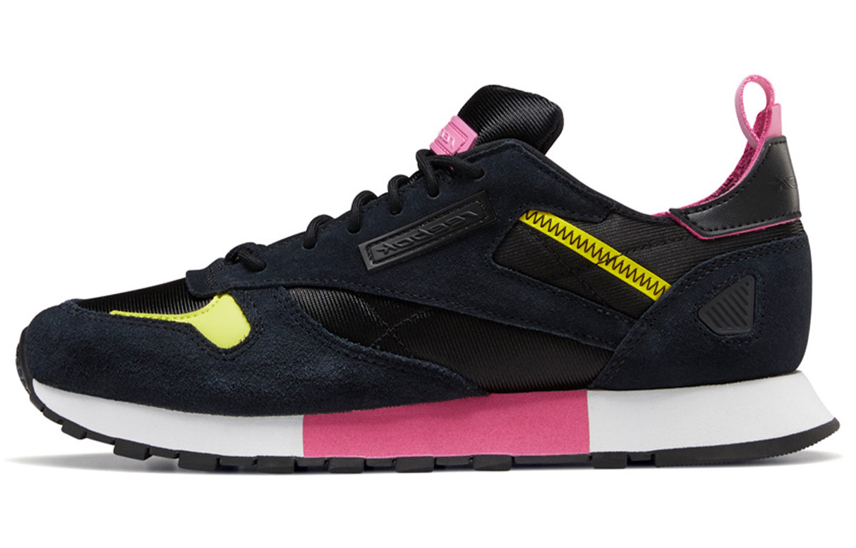 (W) Reebok Classic Leather 'Black Pink'