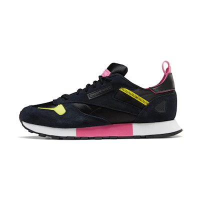 (W) Reebok Classic Leather 'Black Pink'