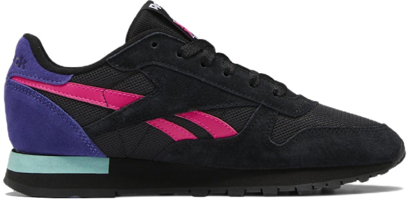 (W) Reebok Classic Leather 'Hitam Proud Pink Ungu Bold' GX7098 Order (W) Reebok Classic Leather 'Hitam Proud Pink Ungu Bold' GX7098