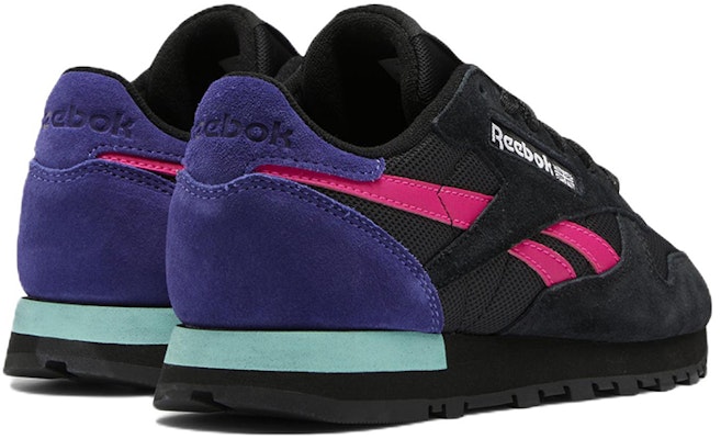 (W) Reebok Classic Leather 'Hitam Proud Pink Ungu Bold' GX7098 Shop (W) Reebok Classic Leather 'Hitam Proud Pink Ungu Bold' GX7098