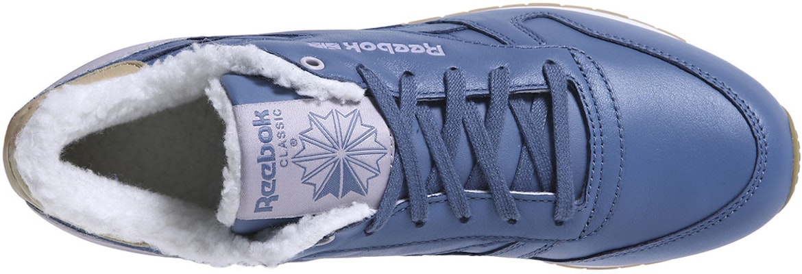 Reebok 經典款 真皮 女款 藍色 慢跑鞋 加絨 Purchase Reebok 經典款 真皮 女款 藍色 慢跑鞋 加絨