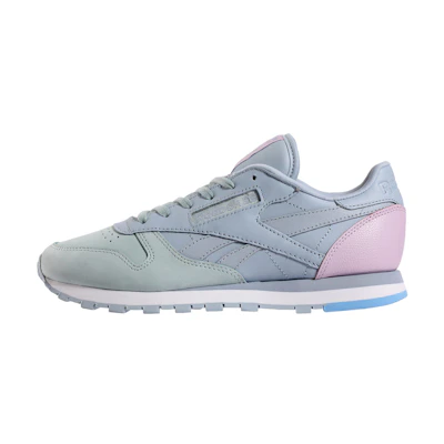 (W) Reebok Classic Leather Sports Casual Shoes 'Blue Green'