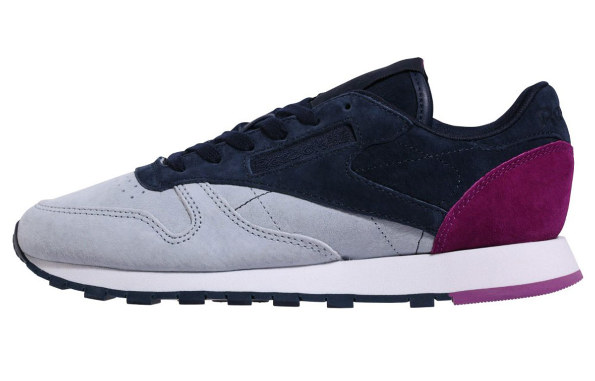(Women) Reebok Classic Leather 'Blue Purple Grey' BD4473