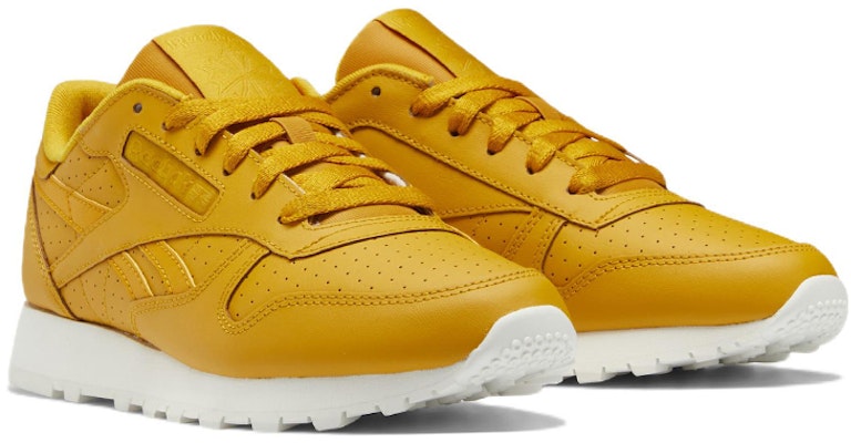 (W) Reebok Classic Leather 'Bright Ochre' Kasut Kulit Klasik Kuning Terang GY1579 Lookbook (W) Reebok Classic Leather 'Bright Ochre' Kasut Kulit Klasik Kuning Terang GY1579