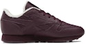 Order (W) Reebok Classic Leather 'Burgundy' Merah Gelap FU7776