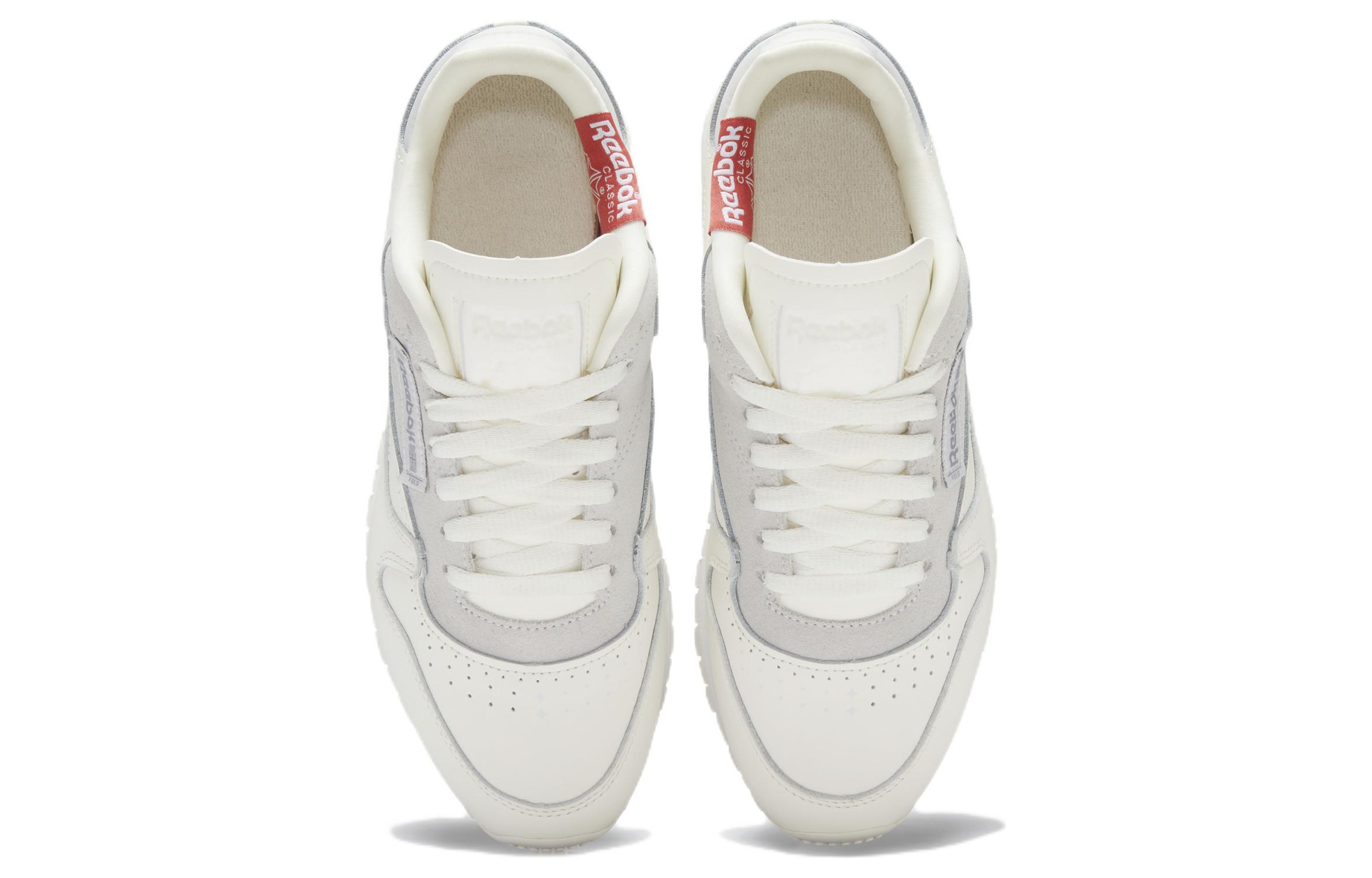 (W) Reebok Classic Leather 'Chalk Cold Grey' 圖 5