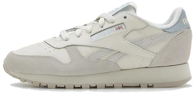 (W) Reebok Classic Leather 'Chalk Feel Good Biru' 100033439 Buy (W) Reebok Classic Leather 'Chalk Feel Good Biru' 100033439