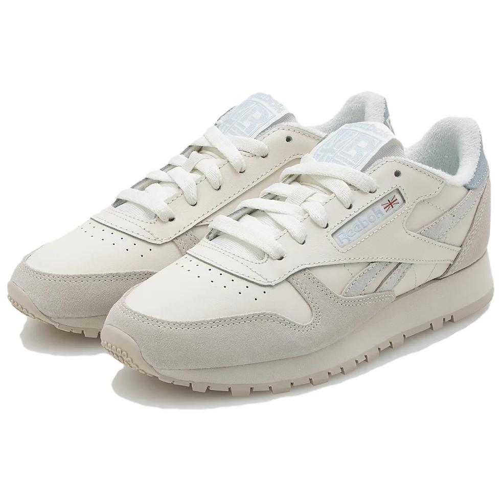 Lookbook (W) Reebok Classic Leather 'Chalk Feel Good Biru' 100033439