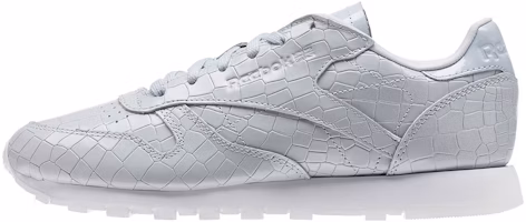 (Women) Reebok Classic Leather Crackle 'Grey' BS9869 (Women) Reebok Classic Leather Crackle 'Grey' BS9869