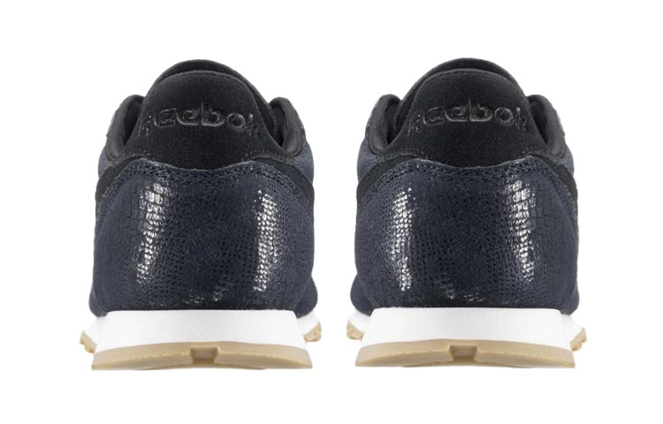 (W) Reebok Classic Leather 'CMFT Shock-Absorbing Low Top Grey Black' 圖 5