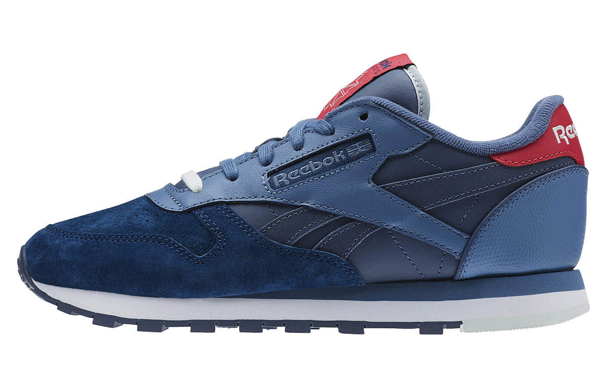 Buy (W) Reebok Classic Leather 'Básicos Elevados Azul' AQ9854