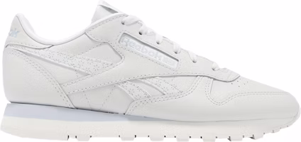 (Women) Reebok Classic Leather 'Floral Logo - Grey Pale Blue' 100074372 (Women) Reebok Classic Leather 'Floral Logo - Grey Pale Blue' 100074372