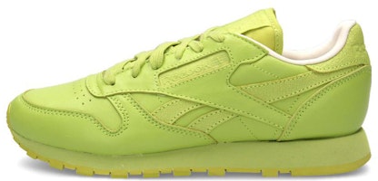Reebok Cl Lthr 舒適耐磨跑步鞋 女款 螢光綠 Buy Reebok Cl Lthr 舒適耐磨跑步鞋 女款 螢光綠
