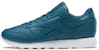 (W) Reebok Classic Leather 'Heritage Teal' dalam Warna Teal Warisan. EF3033