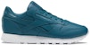 (W) Reebok Classic Leather 'Heritage Teal' dalam Warna Teal Warisan. EF3033