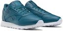 Lookbook (W) Reebok Classic Leather 'Heritage Teal' dalam Warna Teal Warisan. EF3033