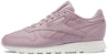 (W) Reebok Classic Leather 'Infused Lilac' - Kulit Klasik Ungu Lembut Reebok GW3800