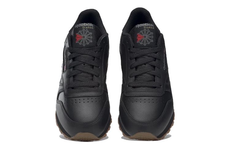 (W) Reebok Classic Leather 'Intense Black Gum' 圖 5