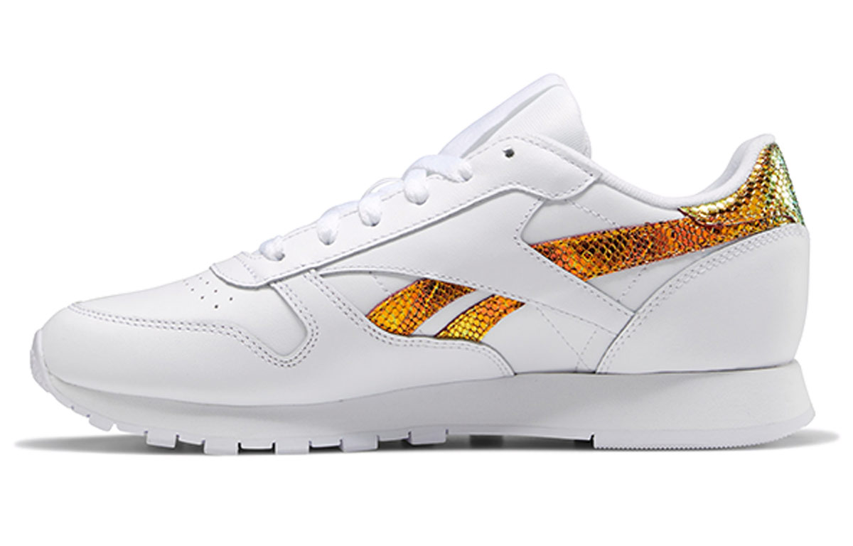(Women) Reebok Classic Leather 'Iridescent Snakeskin Stripe'  FV1083