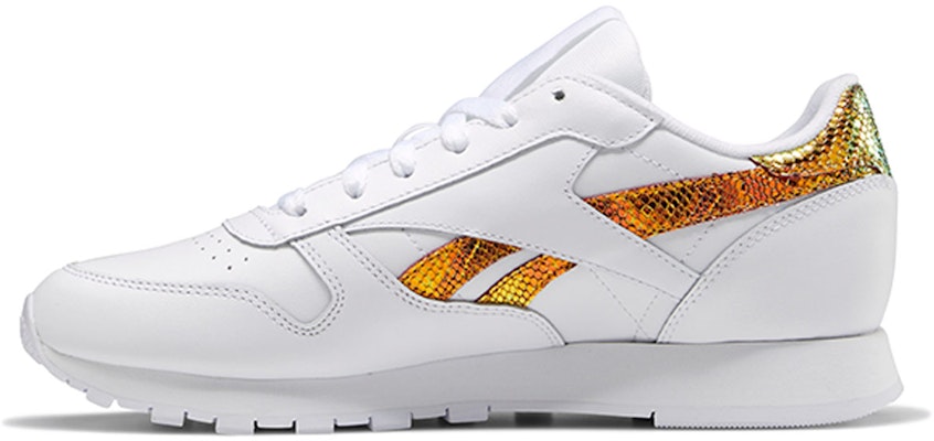 (Women) Reebok Classic Leather 'Iridescent Snakeskin Stripe' FV1083 Buy (Women) Reebok Classic Leather 'Iridescent Snakeskin Stripe' FV1083