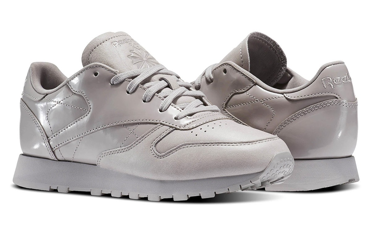 (W) Reebok Classic Leather Running shoes 'Grey' 圖 3