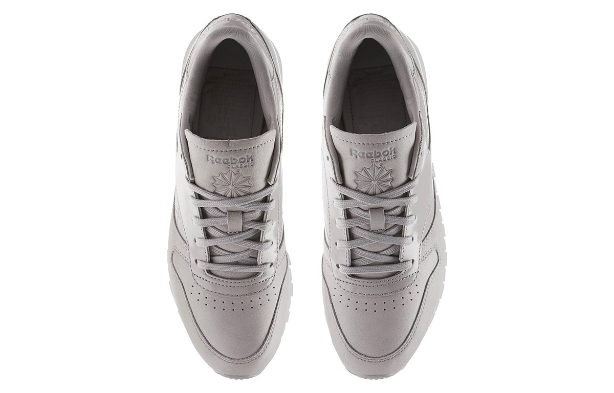 (W) Reebok Classic Leather Running shoes 'Grey' 圖 5