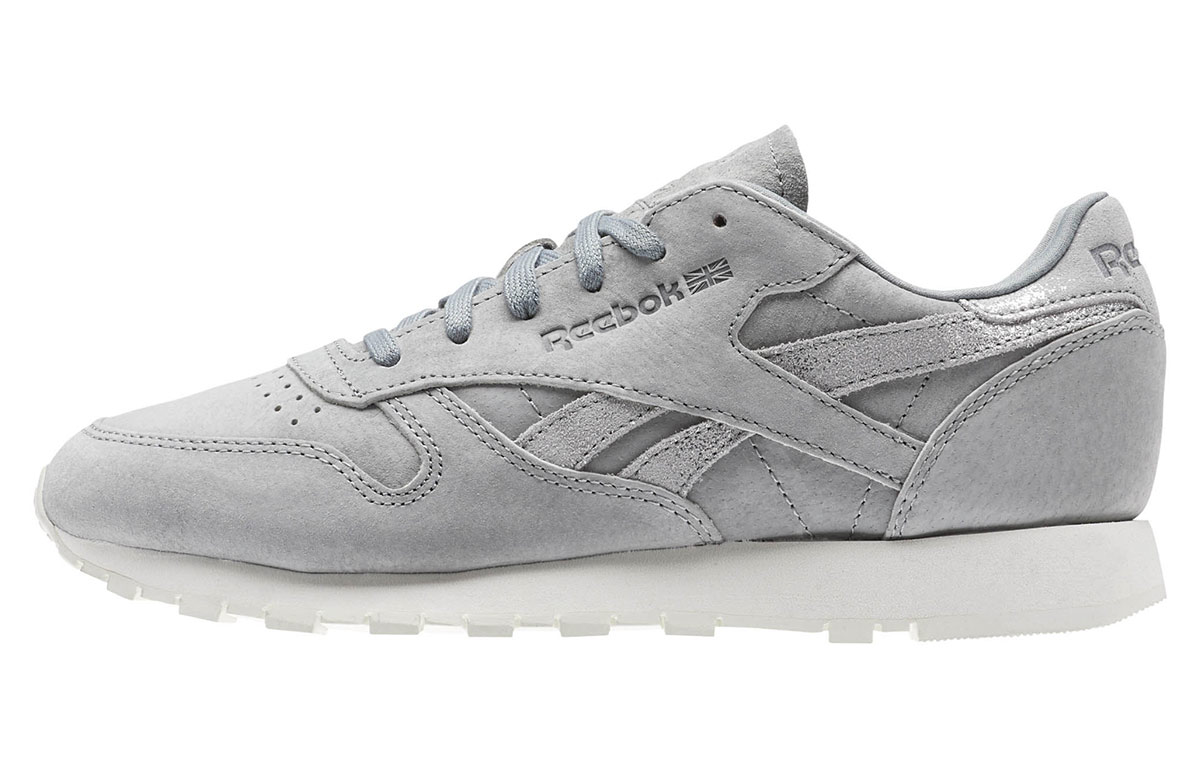 (Women) Reebok Classic Leather 'Light Grey Shimmer' BS9864