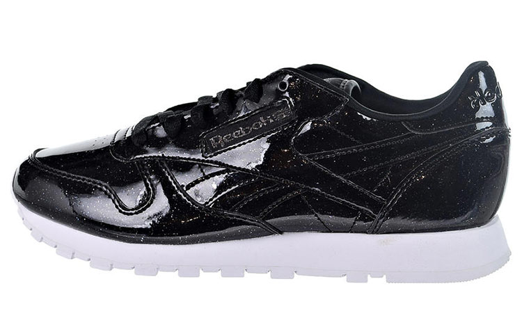 (Women) Reebok Classic Leather 'Patent Pearl Black' CN0875