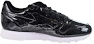 Order Reebok 經典皮革 PP 珍珠漆皮 減震防滑 低幫休閒運動鞋 女款 黑色