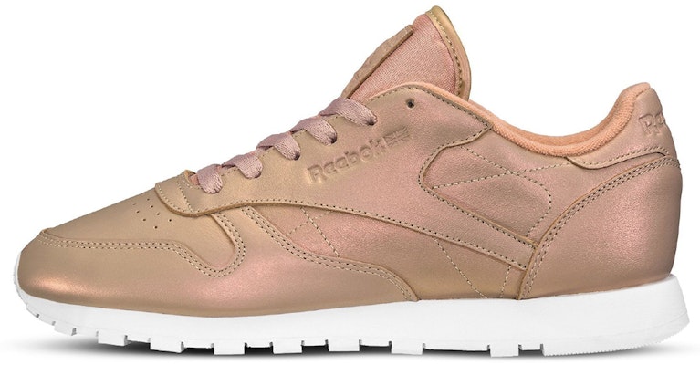 (Women) Reebok Classic Leather 'Pearlized - Rose Gold' BD4308 Buy (Women) Reebok Classic Leather 'Pearlized - Rose Gold' BD4308
