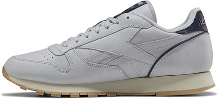 (Women) Reebok Classic Leather 'Pure Grey Vector Navy' FV1959 (Women) Reebok Classic Leather 'Pure Grey Vector Navy' FV1959