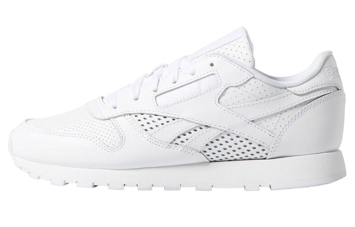 Buy Reebok Classic Leather 女款 純白 跑步鞋