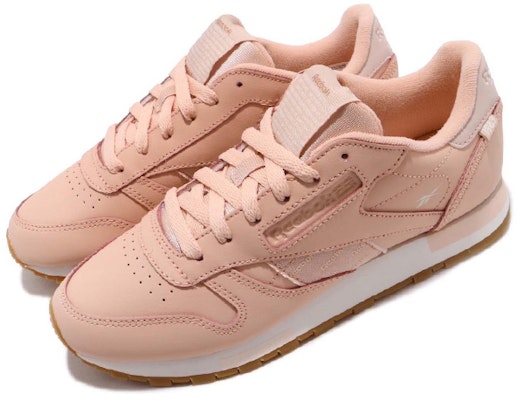 (Women) Reebok Classic Leather 'Rose Classicoud' DV5236 Lookbook (Women) Reebok Classic Leather 'Rose Classicoud' DV5236