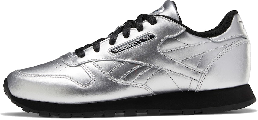 (W) Reebok Classic Leather 'Perak Metalik Hitam' EF9500 Buy (W) Reebok Classic Leather 'Perak Metalik Hitam' EF9500