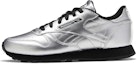 Buy (W) Reebok Classic Leather 'Perak Metalik Hitam' EF9500