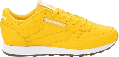 (Women) Reebok Classic Leather 'Toxic Yellow Gum'  FX0401 (Women) Reebok Classic Leather 'Toxic Yellow Gum'  FX0401