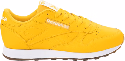 (Women) Reebok Classic Leather 'Toxic Yellow Gum' FX0401 (Women) Reebok Classic Leather 'Toxic Yellow Gum' FX0401