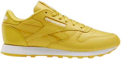 (Women) Reebok Classic Leather 'Utility Yellow' FW2043 (Women) Reebok Classic Leather 'Utility Yellow' FW2043