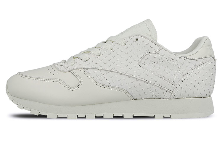 Buy Reebok Classic Leather 耐磨防滑 低筒休閒運動鞋 女款 白色