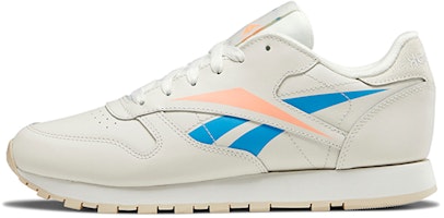 (Women) Reebok Classic Leather Sports Casual Shoes 'White Blue' DV8500 (Women) Reebok Classic Leather Sports Casual Shoes 'White Blue' DV8500