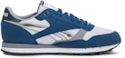 Order (W) 리복 클래식 레더 화이트/블루/그레이 (Reebok Classic Leather 화이트/블루/그레이) CN3781