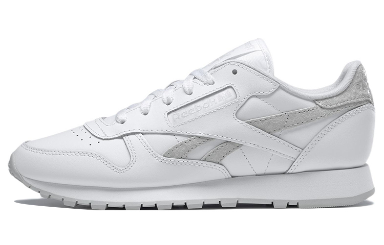 Buy Reebok Classic Leather 經典皮革復古低筒跑步鞋 女款 白灰