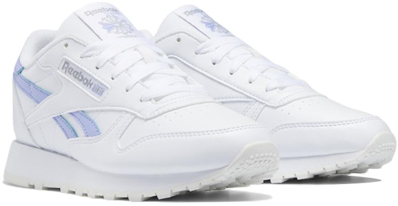 (W) Reebok Classic Leather 'Putih Lilac Glow' GY8817 Lookbook (W) Reebok Classic Leather 'Putih Lilac Glow' GY8817