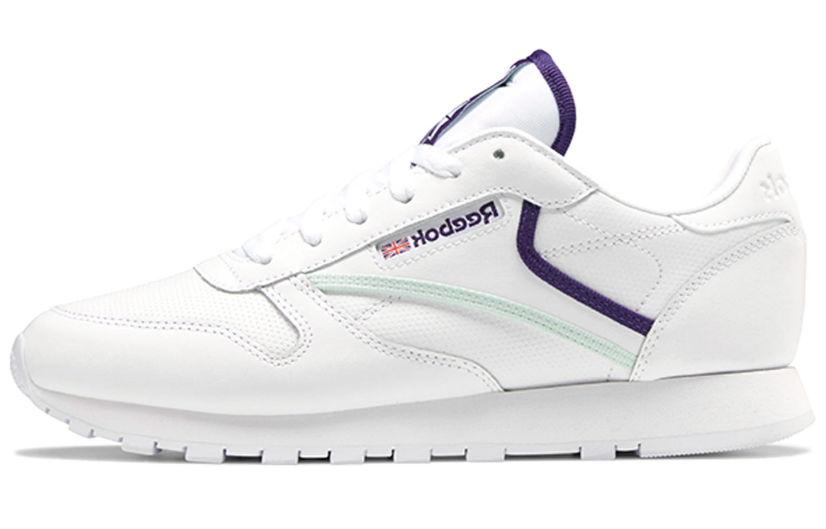 Buy (W) Reebok Classic Leather 'Putih Ungu' FY5023