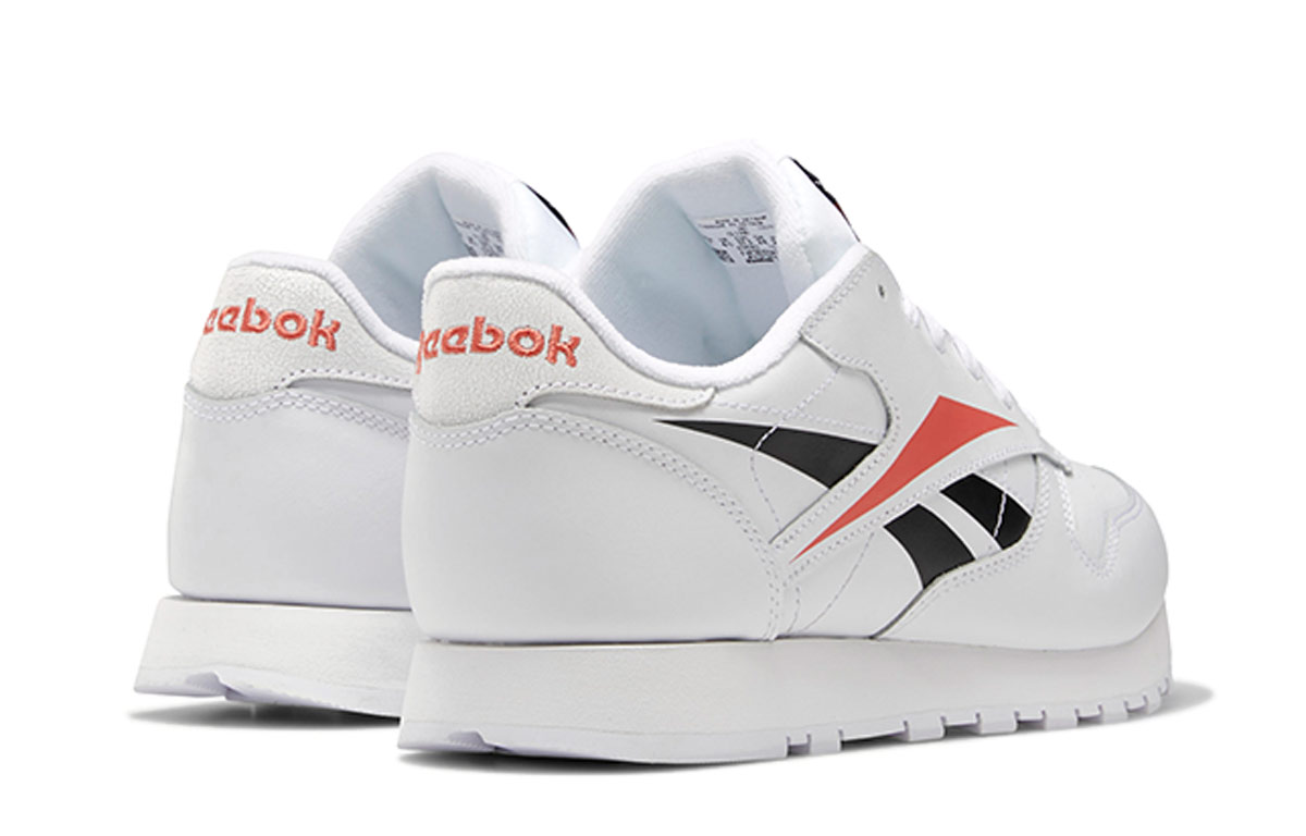 (W) Reebok Classic Leather 'Black White Red' 圖 4