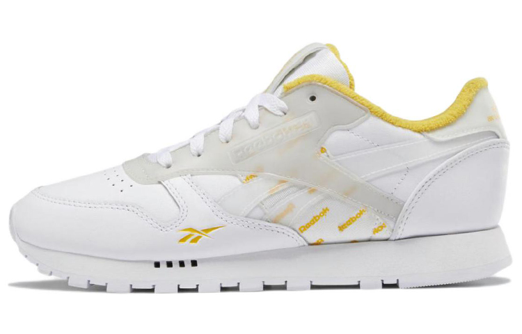 (Women) Reebok Classic Leather ATI 'White Yellow' FU6866